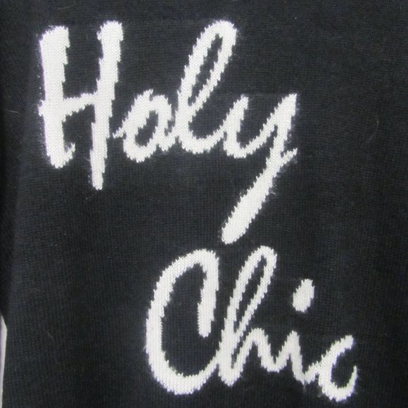 Forever 21 Holy Chic Black Sweater - Women M - Picture 2 of 4